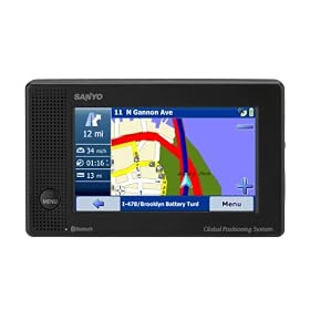 Sanyo NVM-4050 Easy Street 4-Inch Portable GPS Navigator