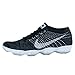 NIKE WOMENS FLYKNIT ZOOM AGILITY TRAINERS BLACK WHITE DARK GREY VOLT 698616 001