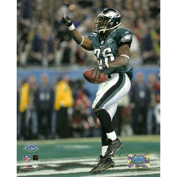 Brian Westbrook Philadelphia Eagles Super Bowl XXXIX 8x10 Photo