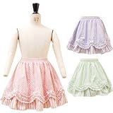 水玉フリルスカート kid039 子供 ワンピース　子供 ドレス フォーマル 結婚式 子供服 女の子 子ども こども キッズ ゴスロリ 入学式　卒業式　卒園　発表会　 激安 楽天　90 100 110 120 130cm 紫 120