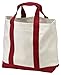 Port & Company - 2-Tone ShoppIng Tote, Black
