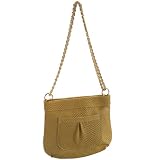 Lauren Merkin Tess Snake-Print Evening Bag