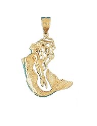 CleverEves 14K Gold Pendant Mermaid 9.5 - Gram(s)