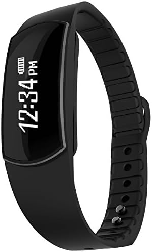 Pinron Fitness Tracker with Pedometer +Bluetooth Sync+ Calories/Distance/Sleep monitoring+ IP67 Waterproof+Call Reminder+Remote Camera+Alarm Clock Functions for IOS 7.0+ and Android 4.3+