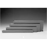 19 front panel,U-shaped,steel,black 2U