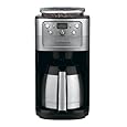 Cuisinart DGB-900BC Grind & Brew Thermal 12-Cup Automatic Coffeemaker, Brushed Stainless/Black
