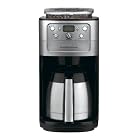 Cuisinart DGB-900BC Grind & Brew Thermal 12-Cup Automatic Coffeemaker, Brushed Stainless/Black