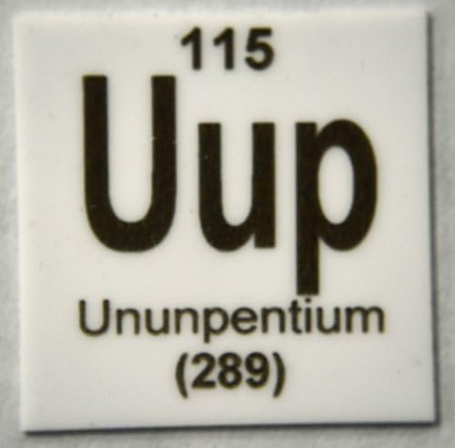 Alumina Scoring Wafer for Glass, Element Ununpentium (Temporary Name)