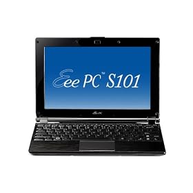 Asus EPCS101-BLK007X - Intel Atom 1.6 Ghz 1 Gb 16 Gb SSD 10.2 inch Windows XP Home (Dark Grey)