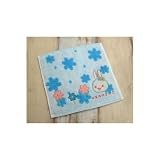 うさみみちゃん　ミニタオル　青 の評価・レビュー