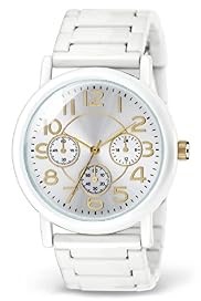Round Face 3 Eye Analogue Bracelet Watch