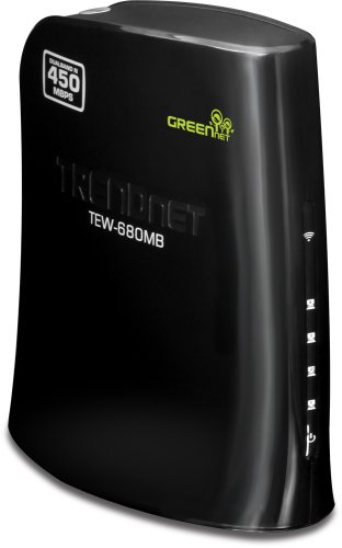 TRENDnet 450Mbps Dual Band Wireless N HD Media Bridge TEW-680MB