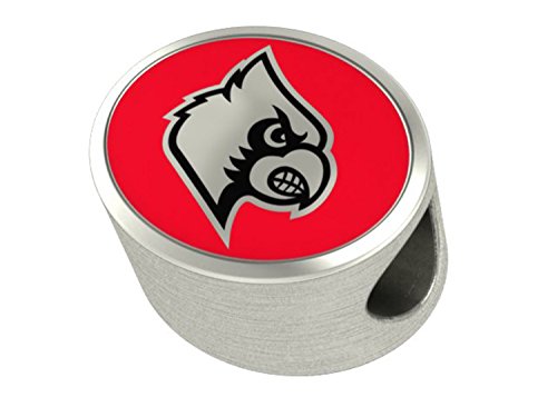 University of Louisville Cardinals Bead Fits All Beaded Charm Bracelets