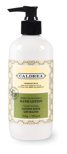 Caldrea Hand Lotion, Green Tea Patchouli, 11-Ounce Bottles (Pack of 6) by Caldrea