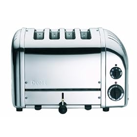 Dualit 47180 4 Slice NewGen Toaster Polished Stainless Steel