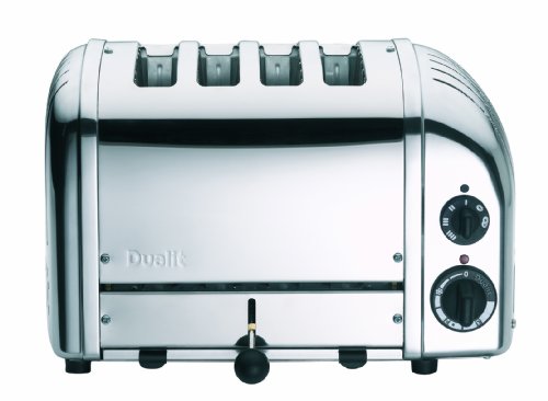 Dualit 47180 4 Slice NewGen Toaster Polished Stainless Steel