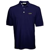 Cutter & Buck Michigan Wolverines Navy Blue Tournament Polo