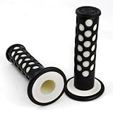 Custom Look Motocross Rubber Gel Handlebar Mount Gear Grips 7/8