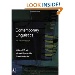 Contemporary Linguistics: An Introduction (Learning About Language)