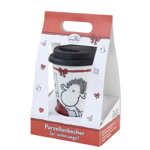 Sheepworld 49355 Becher to go "Schaf sucht Schaf f&uuml;r Winterschlaf"