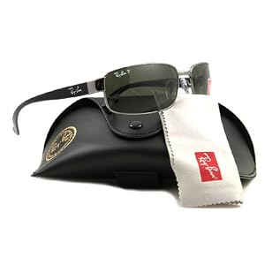 AUTHENTIC RAY BAN SUNGLASSES POLARIZED RB 3364 004 58 BLACK RB3364
