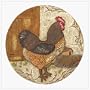 Jaunty Rooster Stepping Stone