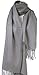 Premium Pashmina Shawl Wrap Scarf - Grey