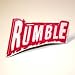 Sour Cherry Silver-plated-base Rumble Comic Book Knuckle Duster Ring