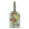 Wild and Wolf Map Luggage Tag