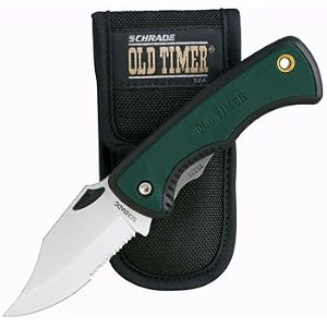 Schrade 47OT Old Timer Beast Lockblade Knife with Nylon Sheath by 