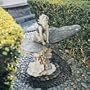 Bonnie and the butterfly statue home garden sculpture