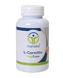 manako ® L - Carnitin VegiCaps Kapseln 120 Stück - nicht nur für Sportler! LONZA Carnipure