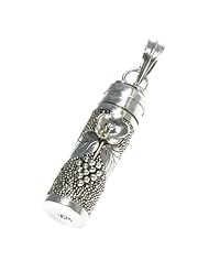 Flower Locket Cylinder Ghau Balinese Sterling Silver