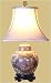 Asian Furniture & D&eacute;cor - 23" Fine Chinese Rose Medallion Round Tea Jar Decorative Oriental Lamp
