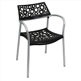 Peko Chair [Set of 4] Color: Black