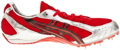 Asics Unisex Cyber Md Beijing Running Spike Fire Red/Black/Lightning GN8102690 12 UK