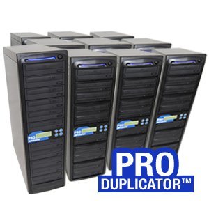 CD Duplicator / Copier 1 to 100 52X CD Burners w/ 1TB HDD- Free Ground Shipping