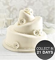 Topsy Turvy Sponge Wedding Cake