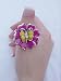 Purple/Pink BIG Toe Ring