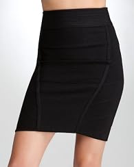 Metal Zipper Bodycon Bandage Skirt