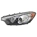 TYC 20-9462-90 Replacement Left Head Lamp (Kia Compatible withte), 1 Pack
