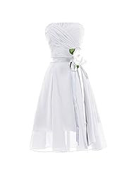 Lace Chiffon Sweetheart Short Evening Dress/Homecoming Dress/Bridesmaid Dress/Prom Dress/Wedding Party Dress 