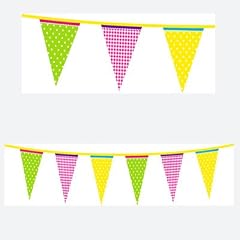 Wimpelkette Garten-Party Sommerfest, 4m