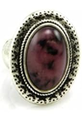 Oval Stone Stretch Ring / AZRIFR350-SPU