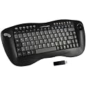 LC-Power Tastatur mit Trackball schnurlos