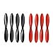 Coolplay 6 Sets Hubsan X4 H107 H107D H107C H107L Blades Propellers Spare Parts for Hubsan RC Quadcopter - 6 Color