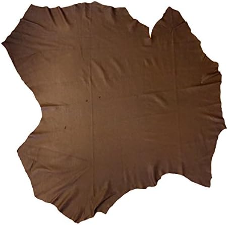 Genuine New Zealand Deer Hide (1' sqft, Light Brown)