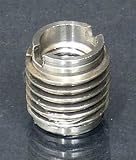 Stainless Steel Dual-Threaded Insert for Wooden Tap Handles
