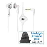 3.5mm In-Ear Stereo Hands-Free Headset for BlackBerry Torch 9800 (White) (I ....