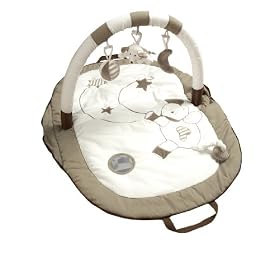 Tippitoes Travel Activity Mat (Cream and Brown)